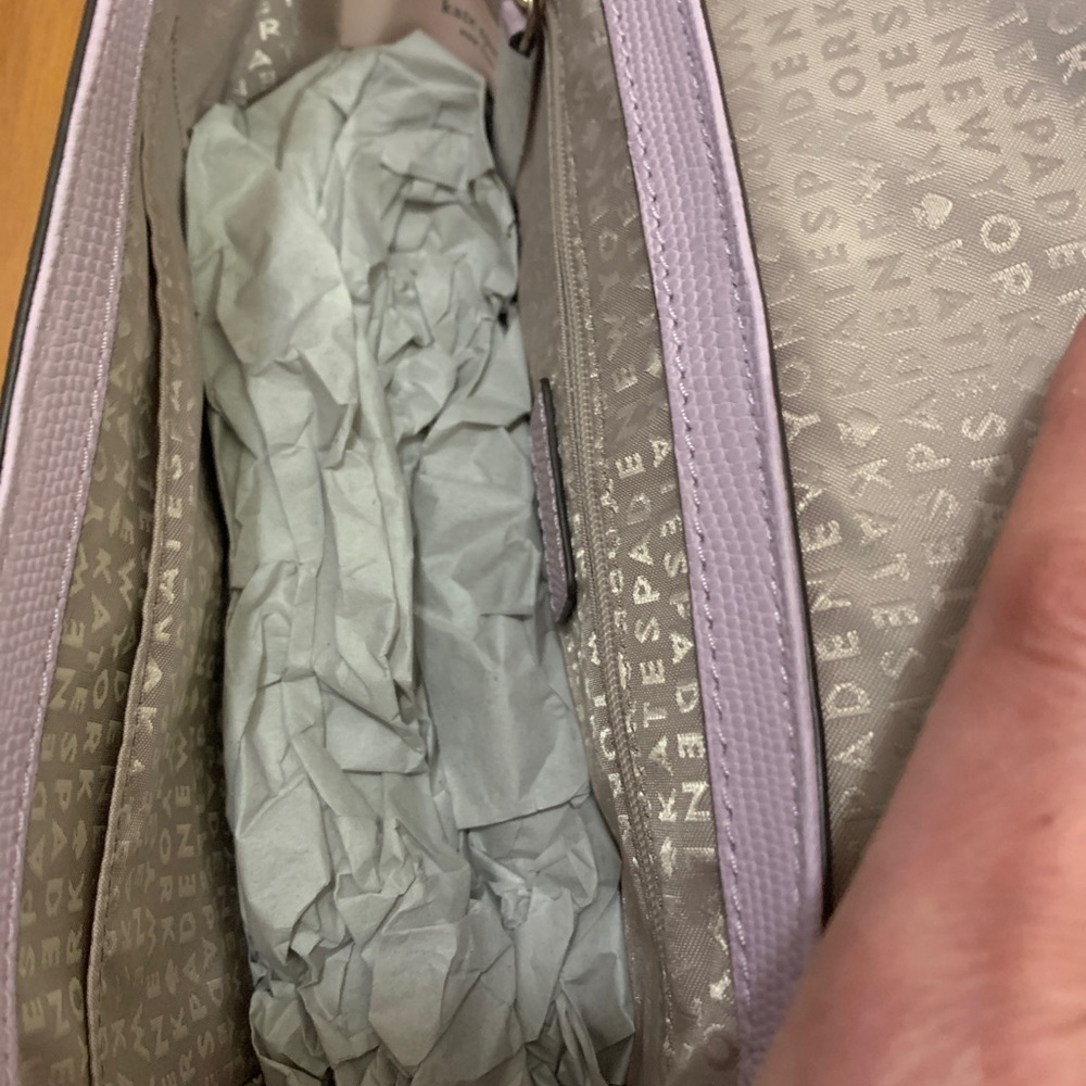 Authentic Kate Spade lizard embossed leather Crosb - Picture 6 of 8
